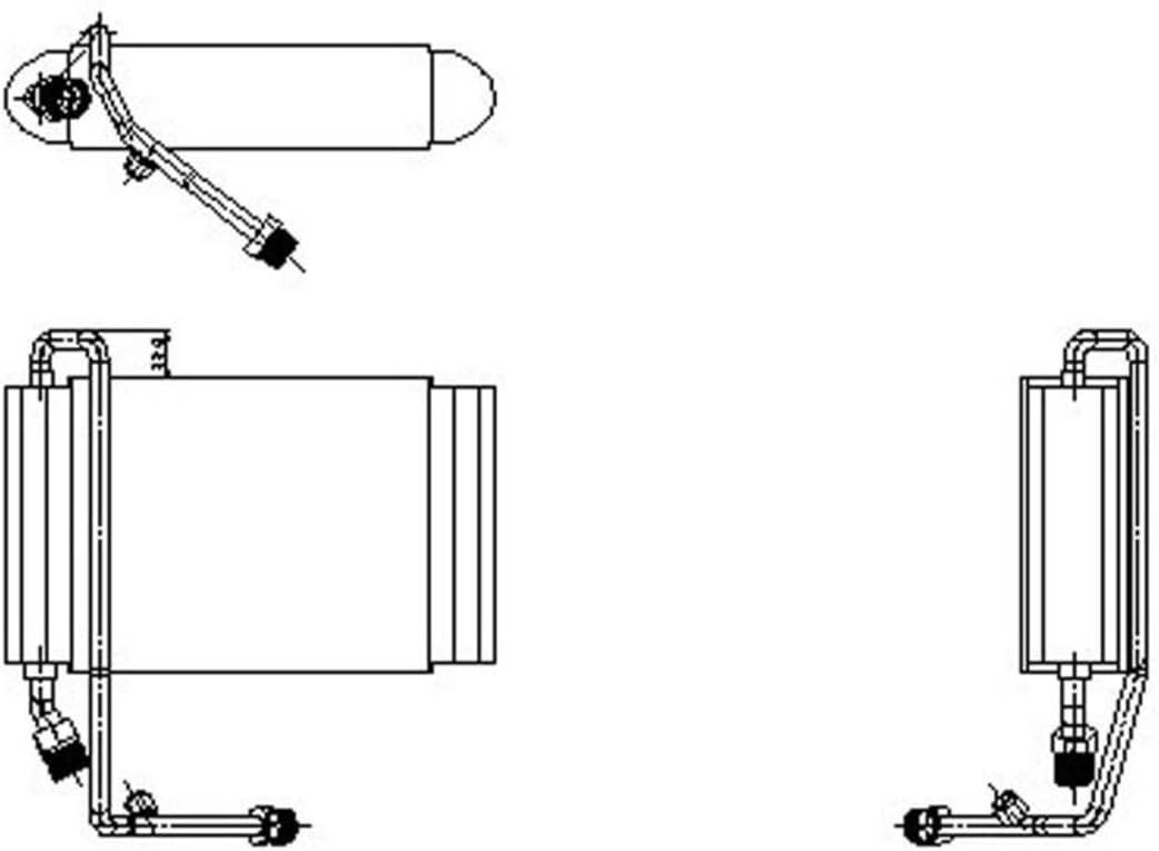 TYC 96042 Ford Replacement Heater Core