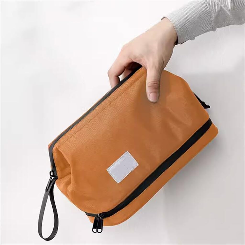 Toilet bag, men's travel set, business trip, dry and wet separation, portable storage, makeup box image 3