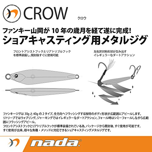 nada(ナダ) nada.(ナダ) FUNKY JIG(ファンキージグ) 30g 黒