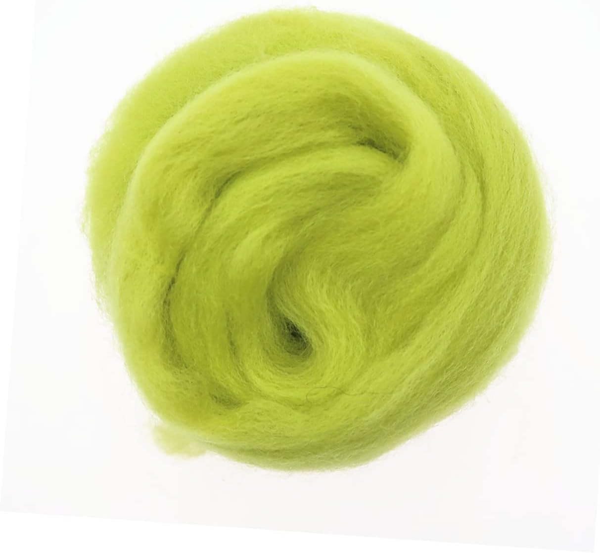 STOBOK 10g Colors Merino Wool for Needle and Wet Felting Colorful Wool Sewing Supplies for Crafts and Projects