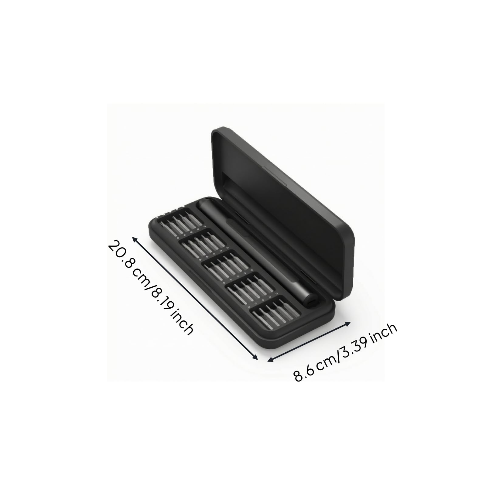 Mini Cacciavite Elettrico Ricaricabile Cacciavite Elettrico Portatile Kit di Cacciaviti per Fai da Te, Artigiani