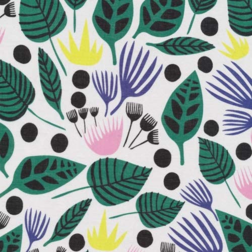 Cloud 9 Fabrics Organic Cotton Lawn Fabric Multicoloured - per metre