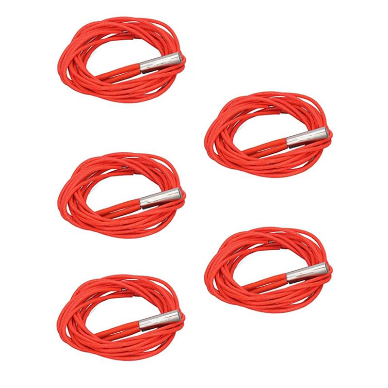 12V 40W 6*20 セラミックカートリッジヒーター加熱管1M 金型シングルヘッド加熱ロッド 3Dプリンター用 5個入り