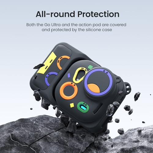 Funda protectora de silicona para Insta360 GO Ultra miniatura 3