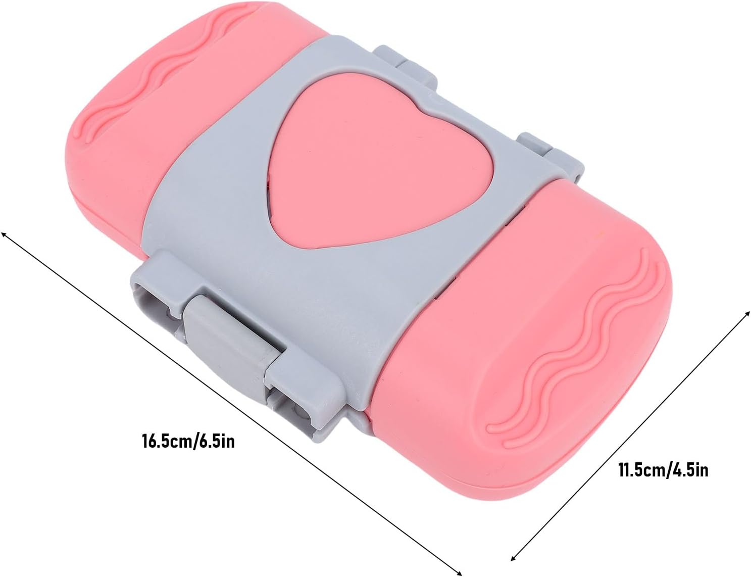 AUNMAS Sandwich Maker, Non Stick Electric Indoor Panini Press Breakfast Grilled Machine for Home Kitchen Quesadillas Burgers, Aluminum Alloy, Pink