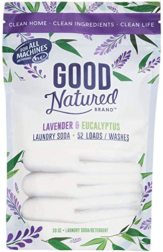 Good Natured Brand Laundry Soda, Lavender & Eucalyptus - 30oz (52 Loads)