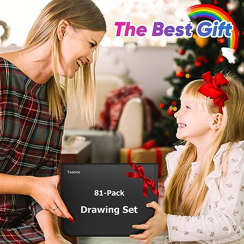 Art-Supplies-for-Adults-Kids-81-Pack-Pro-Art-Kit-Drawing-Pencils-Set-Drawing-Supplies-Sketch-Book-Sketching-Pencils-Kits-Graphite-Pencils-Charcoal-Pencils-Watercolor-Metallic-Sketch-Art-Pencils