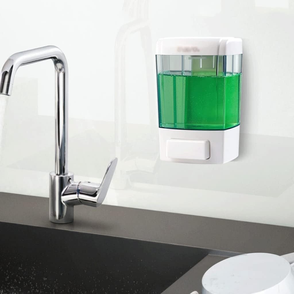 Dispenser Sapone Ricaricabile Semplice Distributore di Sapone Manuale Liquido Dosatore Liquido