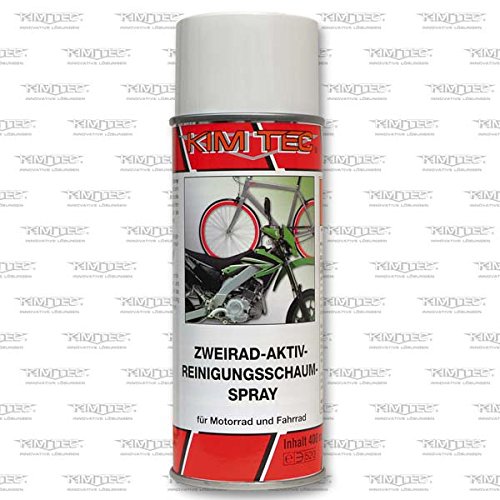 Preisvergleich Produktbild KIM-TEC Zweirad-Aktiv-Reinigungsschaum-Spray 400ml zur schonenden Reinigung von Zweirädern