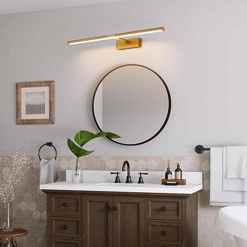 Miniatura 2 de Lámpara LED retráctil para tocador de baño - Lámpara Frontal de Espejo de Estilo nórdico para vestidor y aseo, iluminación Blanca fría de 6000 K