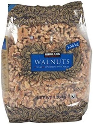 Kirkland Signature Walnut Halves & Pieces, 1.36 kg Pack of 1