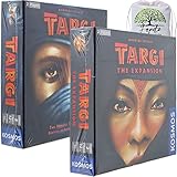 Board Game of Tuareg Tribes - Targi (core/Base) and Targi The Expansion Bundle with Random Color Dra