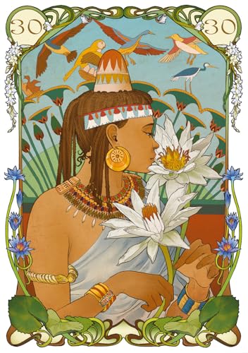 Egyptian Art Nouveau Lenormand Oracle. Con Libro - 7
