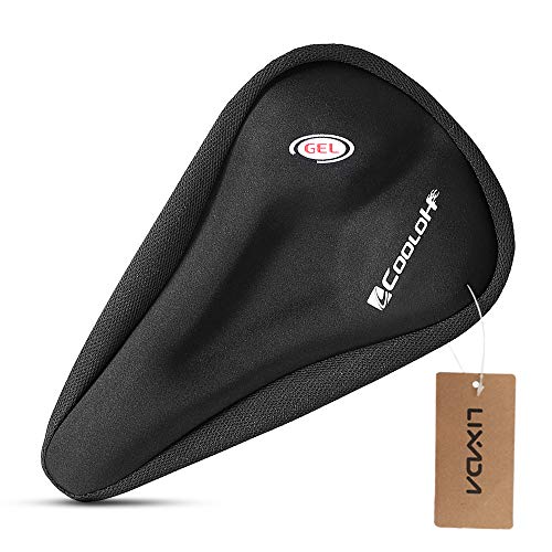 KKmoon Almofada de selim de bicicleta Cobertura de assento de bicicleta de silicone Cobertura de sel
