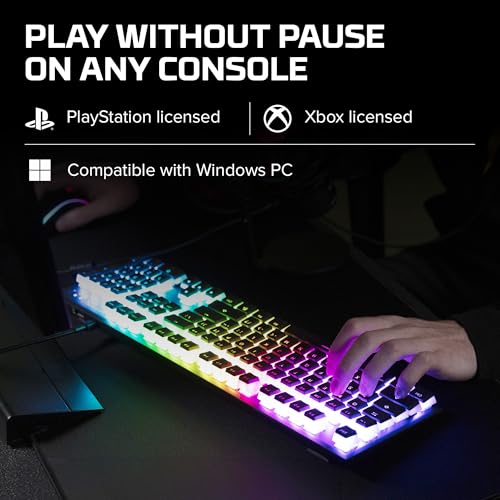 Alloy Origins, Tastiera Meccanica da Gaming Cablata, Illuminazione RGB, Telaio in Alluminio, 80 Milioni di Pressioni Garantite, Cavo USB-C, 3 Dispositivi Collegabili, Layout Inglese, Nera - Tastiera gaming - Immagine 5