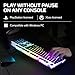HyperX Alloy Origins - Mechanical Gaming Keyboard, Software-Controlled Light & Macro Customization, Compact Form Factor, RGB LED Backlit - Tactile HyperX Aqua Switch,Black