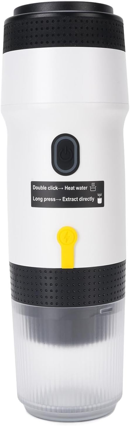Cafetera Portátil Automática 60ml Acero Inoxidable 304 7500mAh