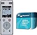 Produktbild Olympus DM-720 + Dragon Recorder Edition Digitales Diktiergerät Aufzeichnungsdaür (max.) 985h, silber