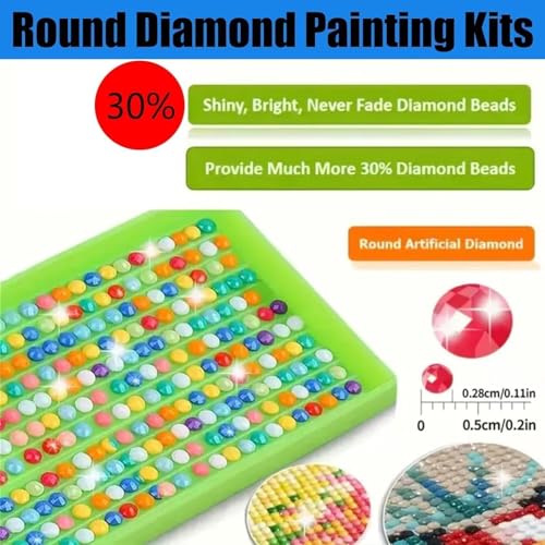 Tableau diamant fleur à strass carrés pour une décoration murale
