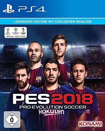 Konami PES 2018 PRO EVOLUTION SOCCER LEGENDARY EDITION WITH ARABIC PlayStation 4