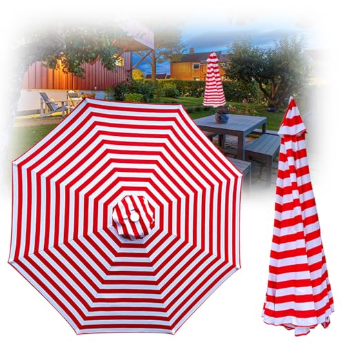 Lona para sombrilla de patio de 300 cm ideal para terrazas y jardines