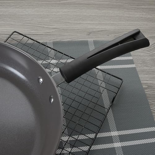 Wok redondo de acero inoxidable 30 cm miniatura 4