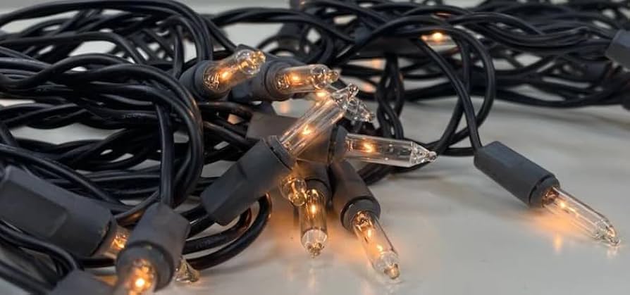 Amazon.com: Holiday Pride 100 Count Clear White Lights with