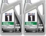 Mobil 1 Full Synthetic Motor Oil 0W-30 | Advanced Fuel...