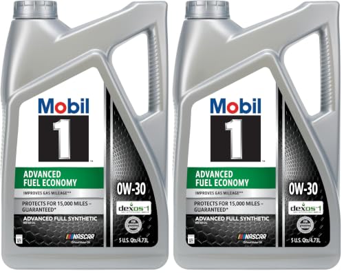 Mobil 1 Full Synthetic Motor Oil 0W-30 | Advanced Fuel Econo...