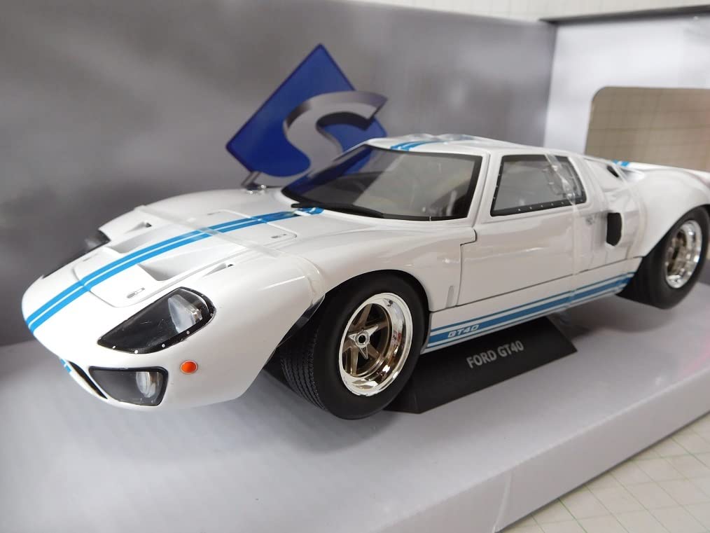 Amazon.co.jp: Solido 1/18 Ford GT40 White : Hobbies