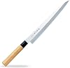 Jiro Fujito willow blade 270mm Made in Japan Molybdenum vanadium steel one blade Kansai sashimi kitchen knife MV Molybdenum vanadium steel resin plaid F-1058