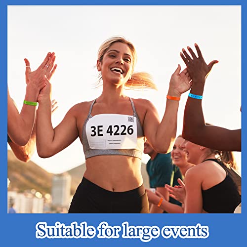 Henoyso HENOYSO-WRISTBAND-230714 600 Pcs Plastic Wristbands For Events Vinyl Wristband Plastic Bracelet For Events Plastic Arm Band Identification Wristband thumb #5