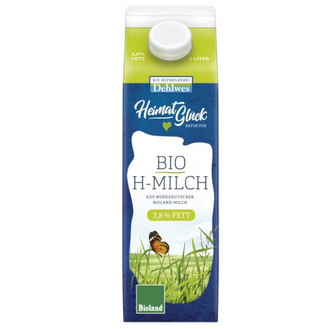 Mit Pufai Grocery Dehlwes Haltbare Milch H-Milch mit%3,8 Fett ultrahocherhitzt, homogenisiert 1000 Mililiter x 24 STÜCK