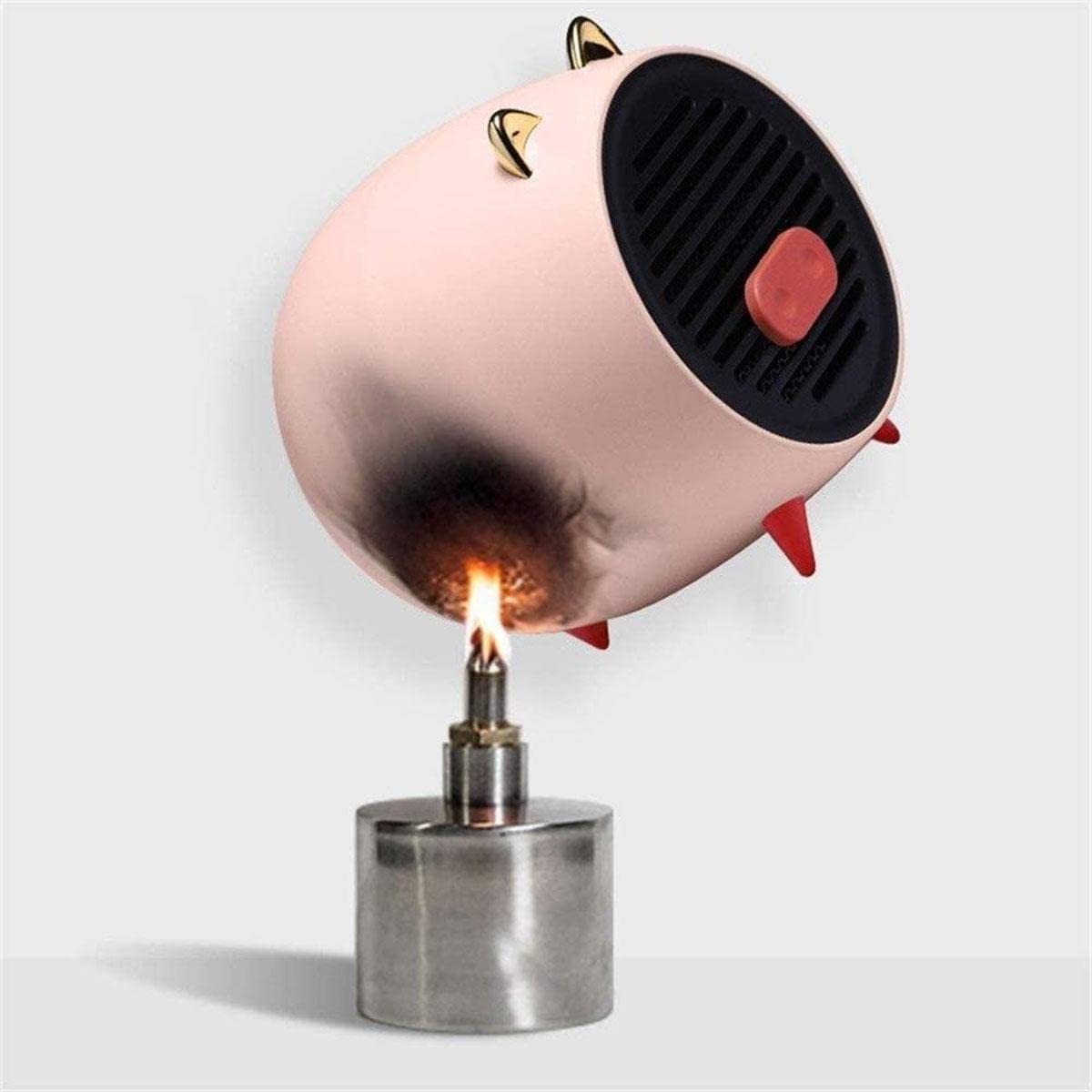 Stufetta Riscaldatore elettrico adorabile Riscaldatore a ventola per animali a forma di maialino Riscaldatore a ventola elettrico portatile mini silenzioso per Ventola riscaldante portatile