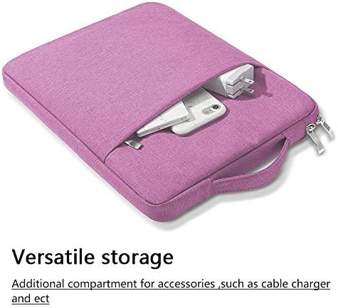FINDING CASE Purple Laptop Sleeve Pouch Bag for 12.3" Microsoft Surface Pro 2017/6/4/3 Tablet/Laptop Bag with Handle - Image 5