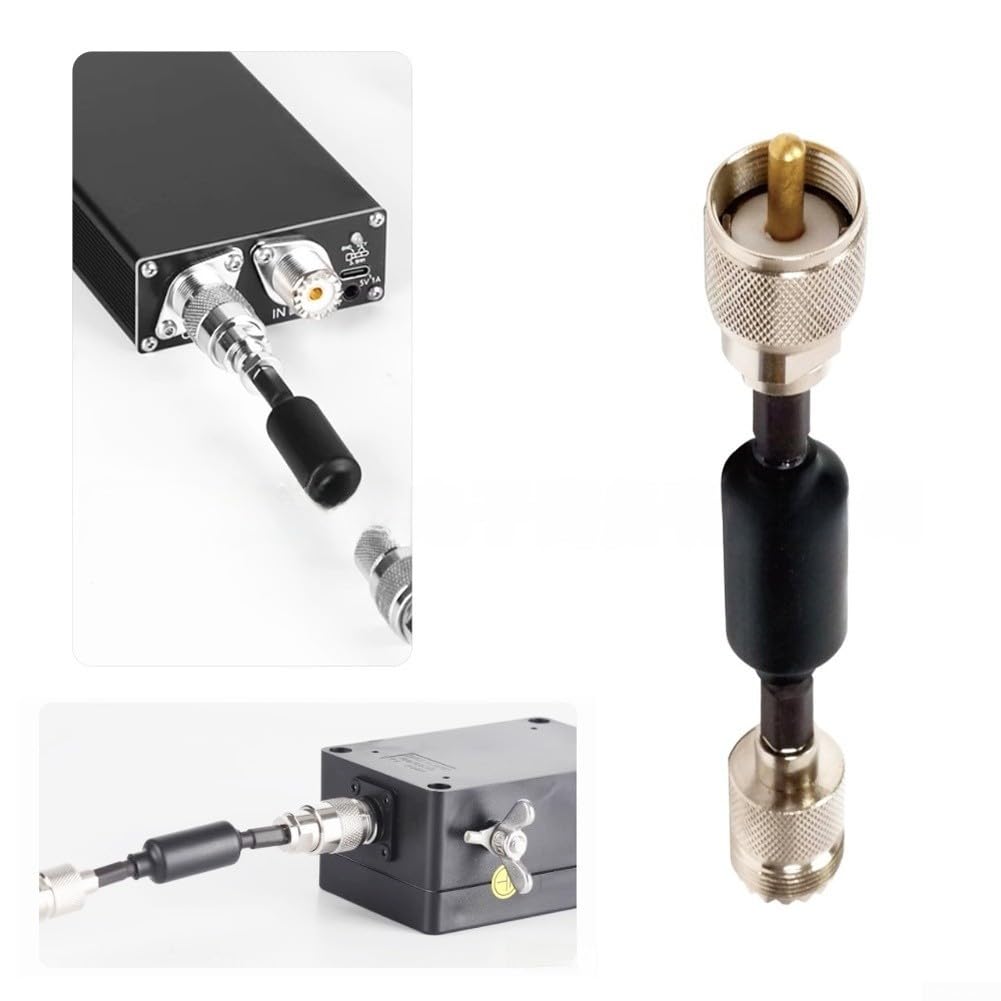 Choke di modo comune per cavo coassiale 1-300MHz RFI soppressore ferrite manicotto ferrite stazione radio prosciutto 14.35cm
