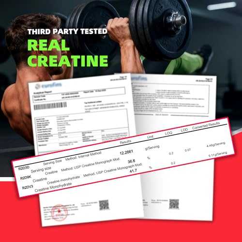 Image of Allcoovita Creatine Monohydrate Gummies 5g for Men & Women. Boost Focus,Strength, and Endurance, Anti-Melting Formula, Vegan, Gluten-Free, Non-GMO,(Cherry 120 ct)