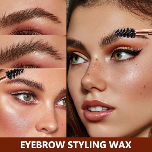 Gel para Cejas Transparente, Fijador Resistente al Agua con Efecto de Laminación y Larga Duración - Jabón en Gel para Maquillaje - imagen 6