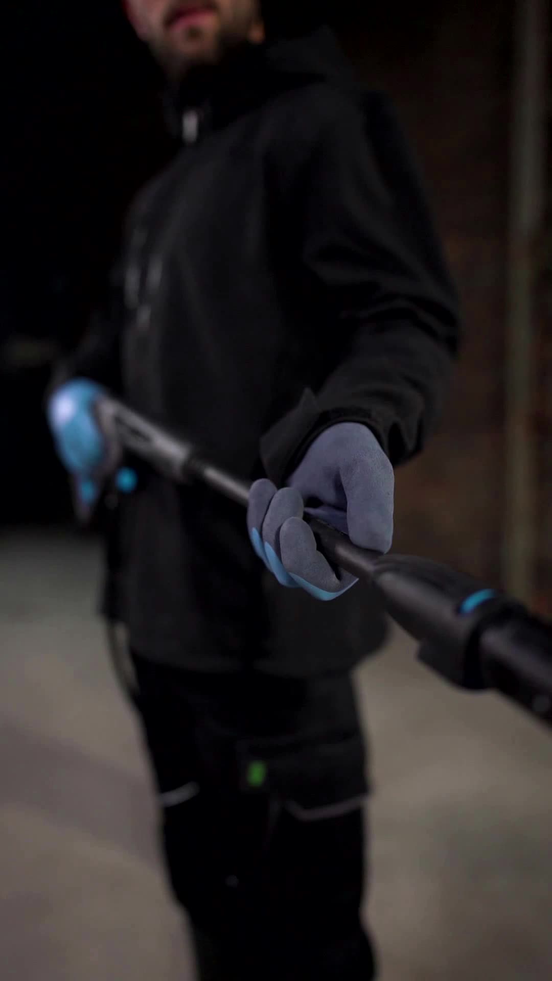 Beeswift Wonder Grip WG-318 Aqua - Arbeitshandschuh, 100% Wasserdicht, Wasserabweisend, doppelter Latexbeschichtung; Anti-Rutsch für sicheres Greifen bei Nässe, Feuchtigkei – Bild 8