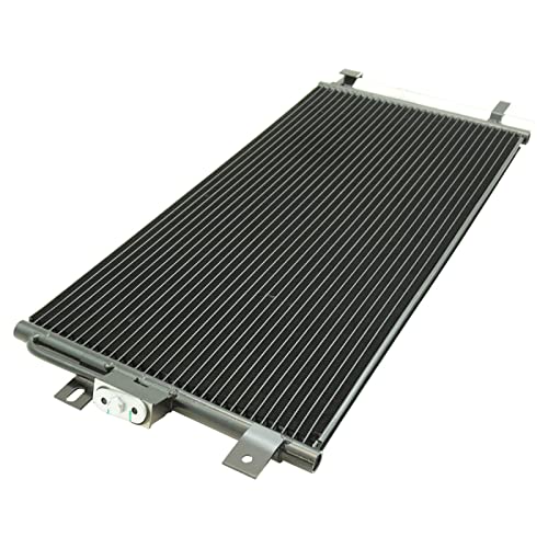 Image of TRQ A /C Condenser and Receiver Drier Assembly Compatible with 2012-19 Fiat 500