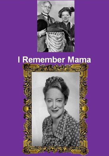 I Remember Mama TV Show (aka.- Mama Television Series )