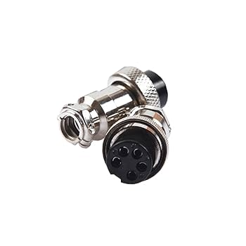5 sets/kits 6 PIN 16mm GX16-6 Screw Aviation Connector Plug