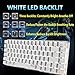 Teclado mecánico, AK33 Teclado mecánico para juegos con cable USB retroiluminado con...