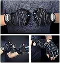 serveuttam Leosportz Weight Lifting Wrist Support Gym & Fitness Gloves (Free Size, Red, Black) (Blue) gallery image