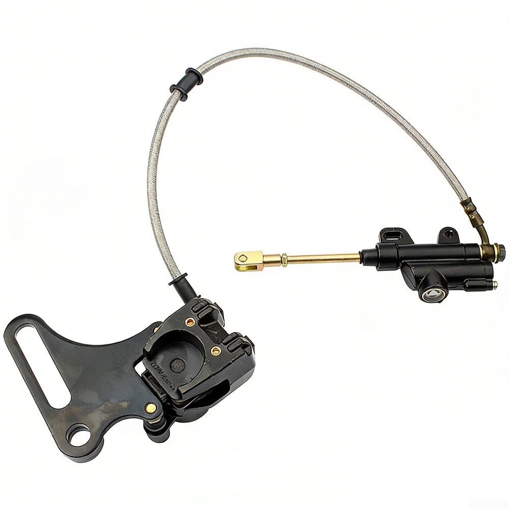 Ensemble de frein à disque arrière de 15 mm pour motos 125 cc 140 cc tout-terrain VTT et motos tout-terrain Kit de frein conçu pour fournir une puissance d'arrêt stable et sûre