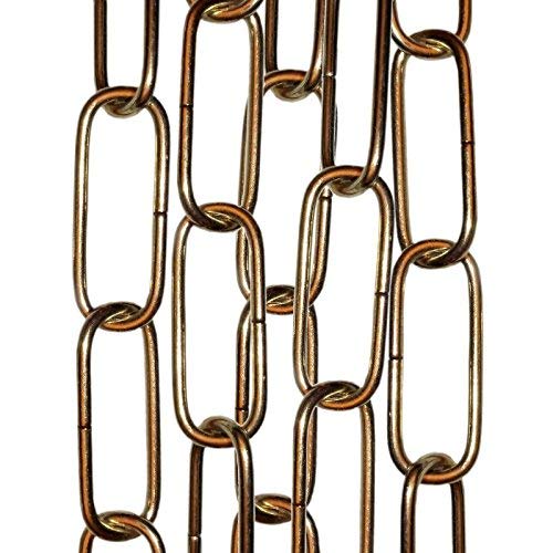 Art Deco Emporium Lighting Pendant, Mirror or Picture Suspension Chain in Polished Brass Finish Priced per 50cm