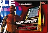  SLAM ATTAX UNIVERSE WWE Randy Orton Anillo Mat Reliquia Tarjeta Memorabilia Royal Rumble 2017
