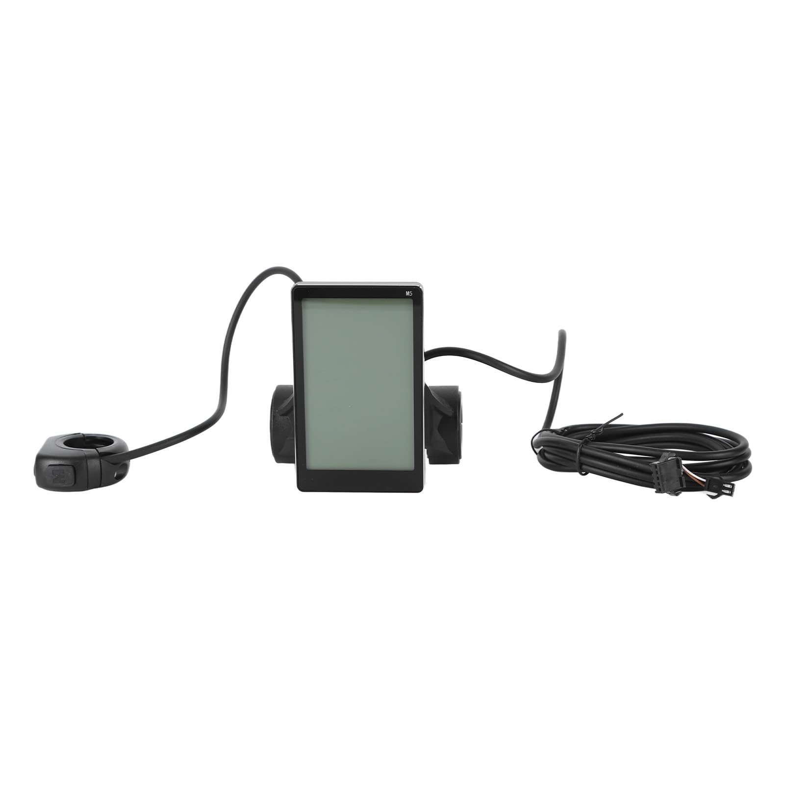 Tbest Panneau ABS pour Vélo électrique M5, écran LCD, Indicateur de Vitesse/Batterie/Puissance pour Modification de Scooter de Vélo électrique, Montage 31.8mm/22.2mm