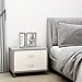 Afuly - Marco de Fotos Doble Gris con Borde Blanco, Madera de...