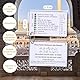 Bismillah and Hajj – Duaa Cards & Guide für Hajj und Umrah, mit blauem Schlüsselanhänger
